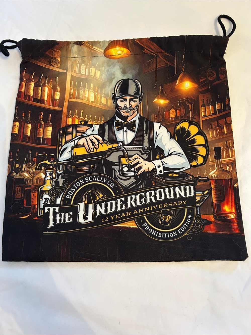 The Underground Boston Scally 12th Anniversary Cap & Collector Bag - Picture 3 of 16